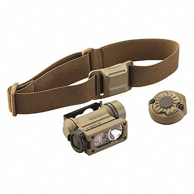 Tactical Headlamp Nylon Coyote 55lm