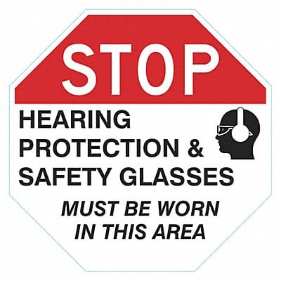 Personal Protection Sign 24 x 24 Alum