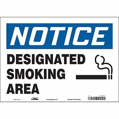 K1341 Safety Sign 10 in x 14 in Vinyl