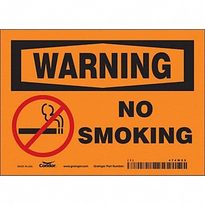 Safety Sign 5 inx7 in Vinyl