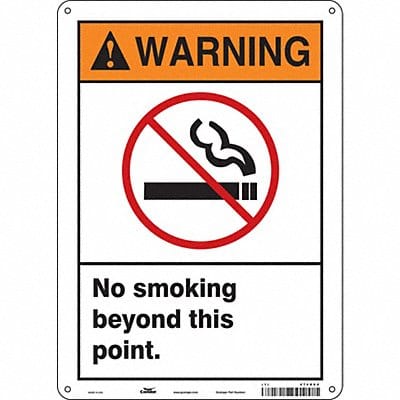 Safety Sign 14 inx10 in Aluminum