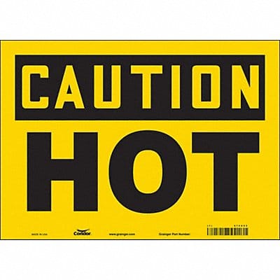 Safety Sign 10 inx14 in Vinyl