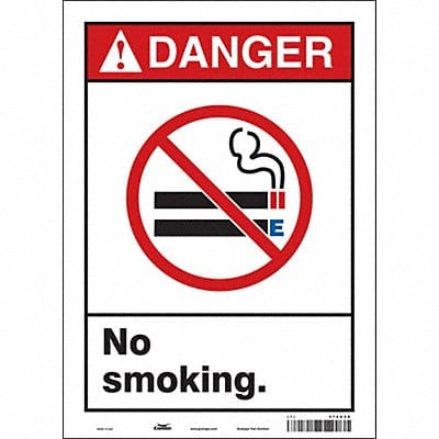 Safety Sign 14 inx10 in Vinyl