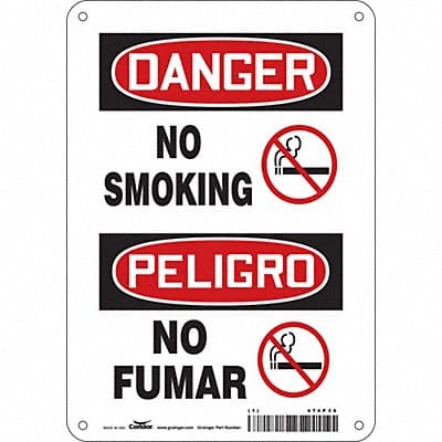 J6938 Safety Sign 10 inx7 in Aluminum