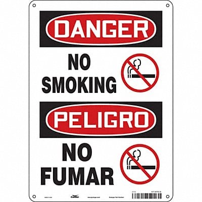 J6938 Safety Sign 14 inx10 in Polyethylene