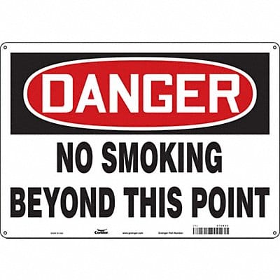 Safety Sign 14 inx20 in Aluminum