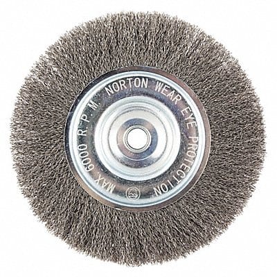 Wire Wheel Brush Crimped Carbon Steel