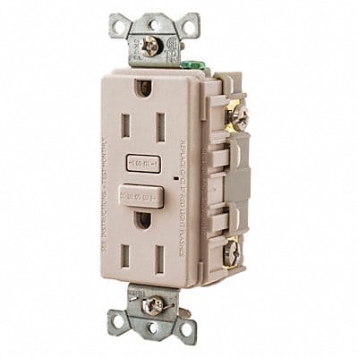 GFCI Receptacle Self-Testing 2 Poles