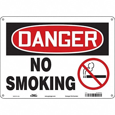 Safety Sign 10 inx14 in Vinyl