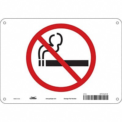 Safety Sign 7 in x 10 in Aluminum