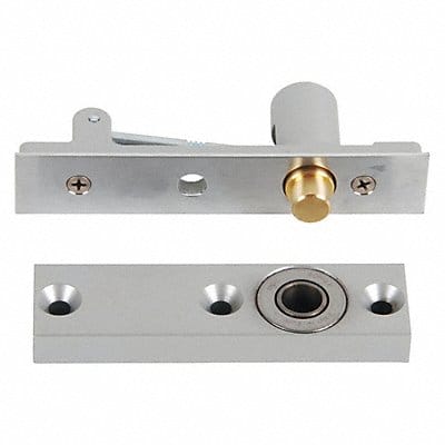 Top Pivot Satin Chrome Finish 3 Holes