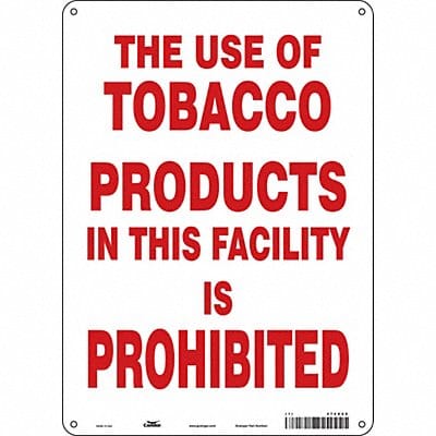 Safety Sign 14 in x 10 in Polyethylene