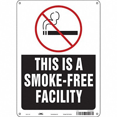 Safety Sign 14 in x 10 in Aluminum