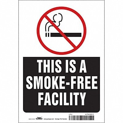 Safety Sign 10 inx7 in Vinyl