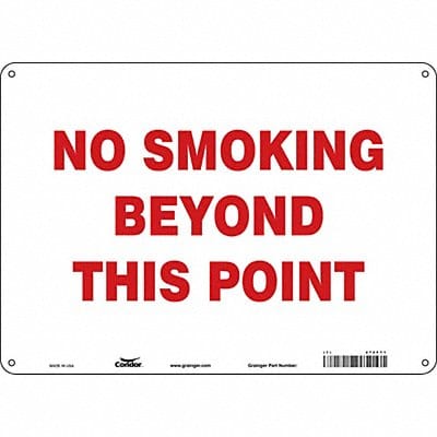 Safety Sign 10 inx14 in Polyethylene