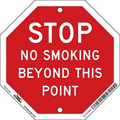 Safety Sign 6 in x 6 in Aluminum