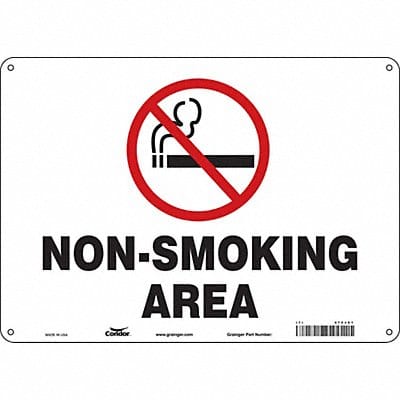 Safety Sign 10 inx14 in Aluminum