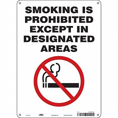 Safety Sign 14 inx10 in Aluminum