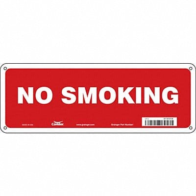 Safety Sign 5 in x 14 in Aluminum