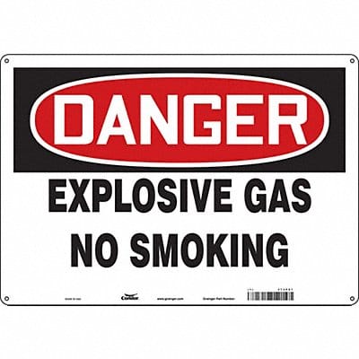 Safety Sign 14 inx20 in Aluminum