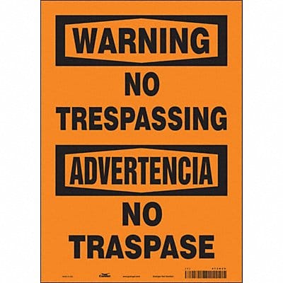 Safety Sign 14 inx10 in Vinyl