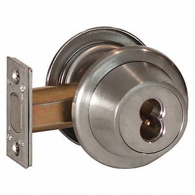 Deadbolt Cylindrical 2-3/8 Backset