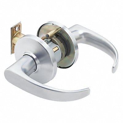 Door Lever Lockset 2-3/4 Strike Dim