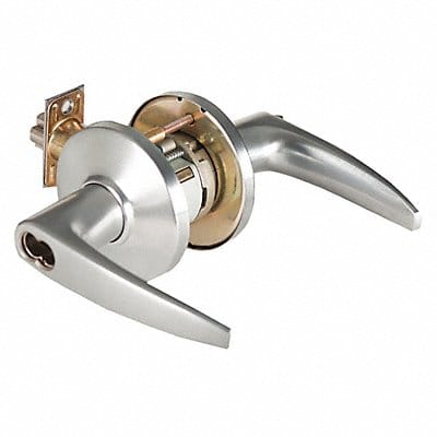 Door Lever Lockset 2-3/4 Strike Dim