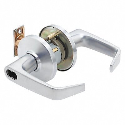 Door Lever Lockset 4-7/8 Strike Dim