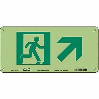 Safety Sign 7 in x 15 in Aluminum