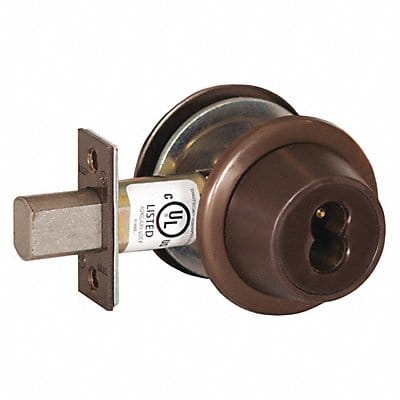 Deadbolt Cylindrical 2-3/8 Backset