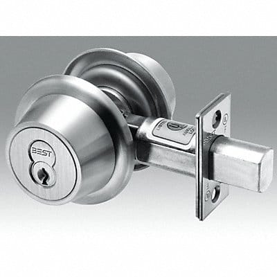 Deadbolt Cylindrical 2-3/8 Backset