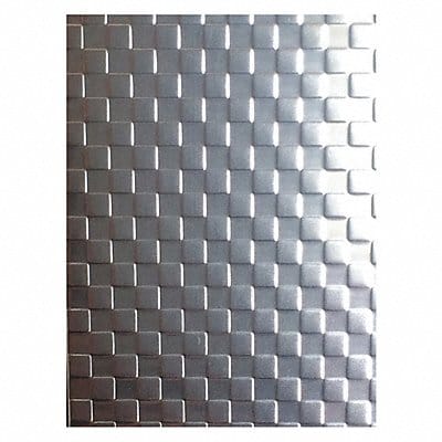 Silver SS Sheet Square 24 in Overall W