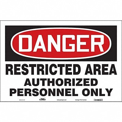 Safety Sign 24 in x 36 in Vinyl