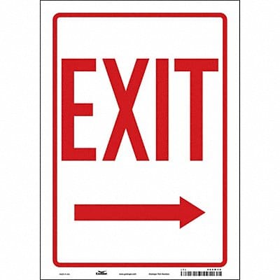 J7046 Safety Sign 14 in x 10 in Vinyl