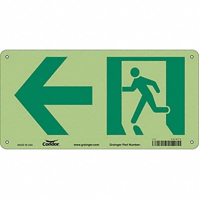 Safety Sign 7 in x 15 in Aluminum