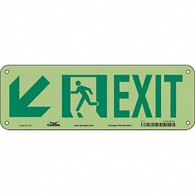 Safety Sign 7 in x 21 in Polyethylene