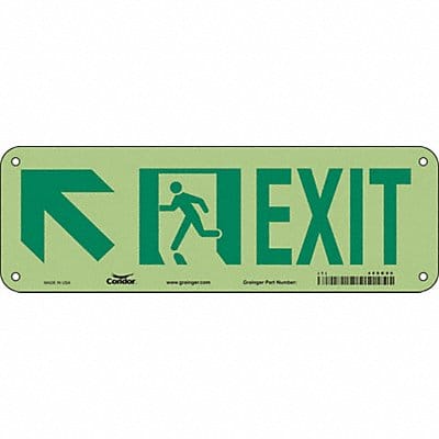 Safety Sign 7 in x 21 in Polyethylene