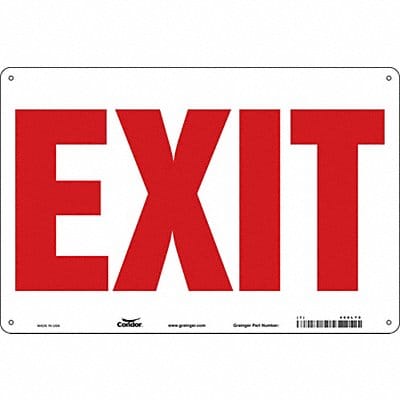 Safety Sign 24 in x 36 in Aluminum