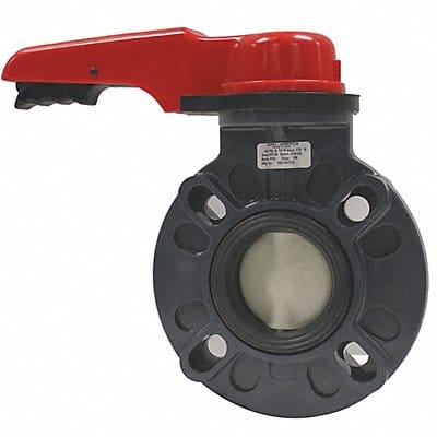 Butterfly Valve 3 Pipe Size PVC