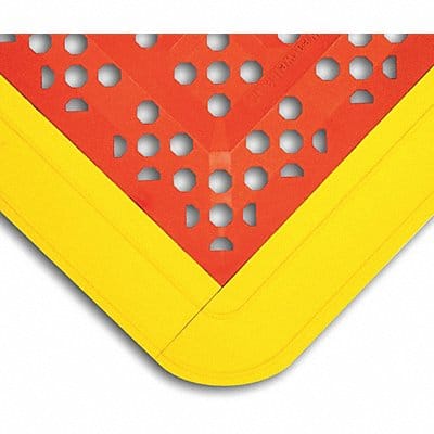 Interlock Drainage Mat Red 2ft.3 x2ft.6