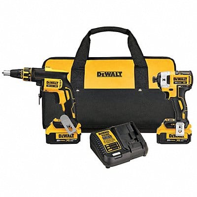 Cordless Combination Kit 2 Tools 20V DC