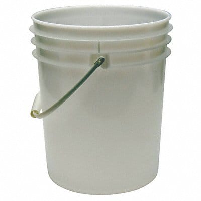 Pail Polyethylene Natural Open Head