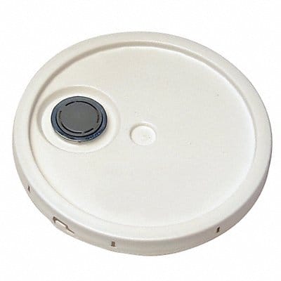 Plastic Pail Lid White HDPE