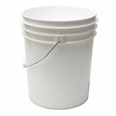 K2600 Pail Polyethylene White Open Head