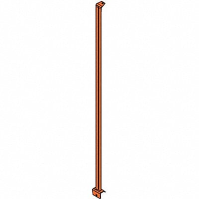 Barrier System Fence Guide Steel Orange