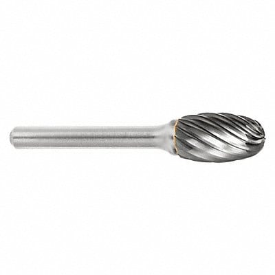 Oval Bur SE Radius End 3/8 Carbide