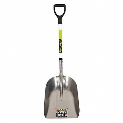 Scoop Shovel Aluminum Blade D-Grip 12 ga