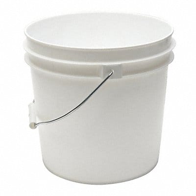 K4868 Pail Polyethylene White Open Head