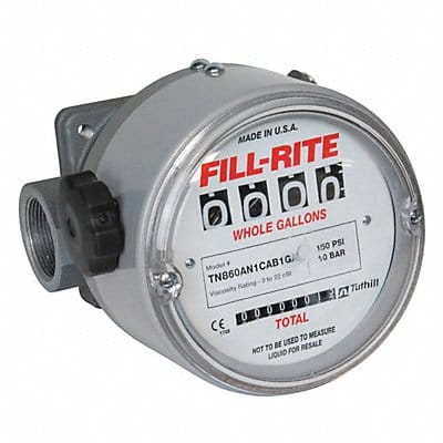 Flowmeter 150 PSI 1-1/2 in Mechanical